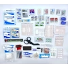 Wilderness First Aid Kit contents laid out for display