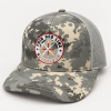 TRLT Richardson 112PFP digital camo gray trucker hat rear mesh view