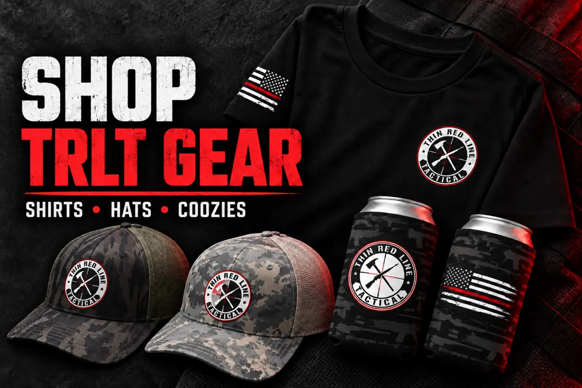 trlt-shop-gear-merchandise (1) Shop Thin Red Line Tactical shirts, hats, coozies, and merchandise